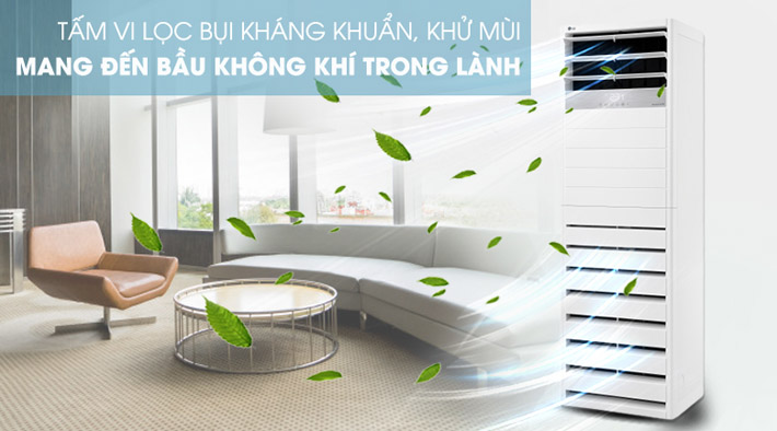 may lanh lg 5hp khang khuan khu mui